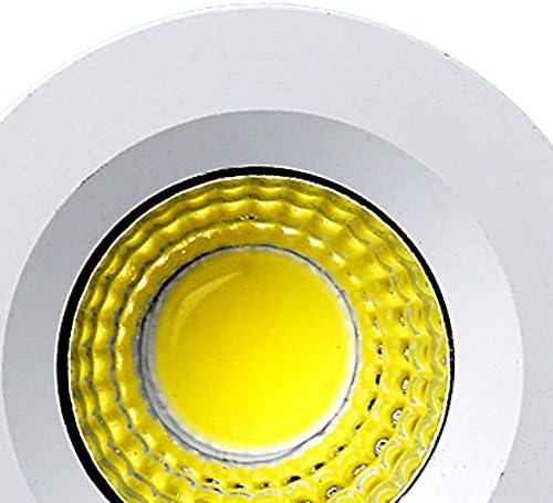 5Pack 1 inch Recessed LED Lights, 3W Mini Recessed LED Lights AC110V