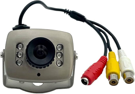 CCTV 1/3 CCD 1000tvl 6mm Indoor/Outdoor 6pcs IR LEDs Mini Video Camera Day/Night Waterproof Security Surveillance Camera with Bracket