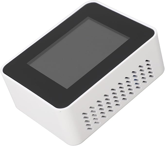 Portable CO2 Detector, 5-in-1 Air Quality Monitor with HCHO, TVOC, Temp, Humi, Ideal for Detecting Carbon Dioxide Concentration in the Air