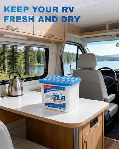 2 LB Vacplus Moisture Absorber, Strong Absorption, Fragrance Free, 2 Pack