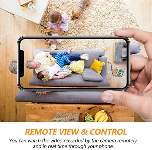 Security Camera, Hidden Spy Camera, WiFi Nanny Cam, No Audio