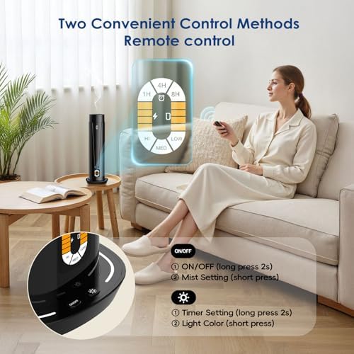 Waterless Scent Diffuser, Essential Oil Diffuser for Home, Office, Hotel
