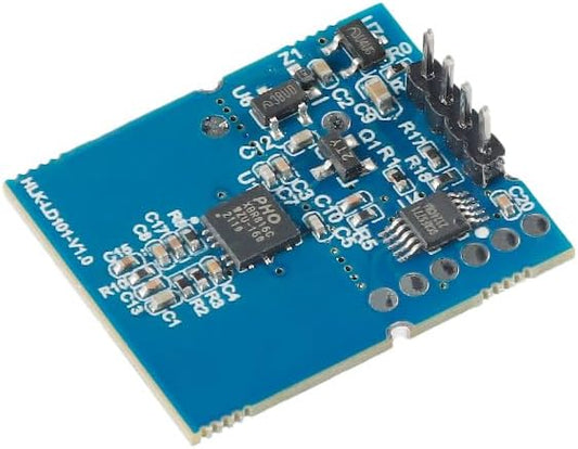 5Pcs HLK-LD101 10G Radar Module Intelligent Microwave Induction Switch Doppler Human Movement Detection Sensor