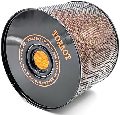 Gun Safe Dehumidifier, Moisture Absorbers, TOAAOT 800g Silica Gel Canister for Gun Case, Tool Box