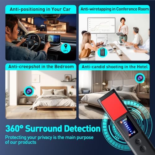 Hidden Camera Detectors, 2026 AI Upgraded Spy Camera Detectors