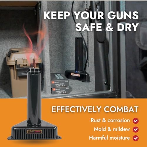 PEET SafeKeeping Dehumidifier for Gun Safes & Cabinets Up-To 300 Cu Ft