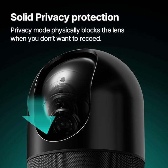 S8 2K QHD Baby Monitor Camera – Korean Privacy Certified, AI Cry Detection, 360° PTZ, Dual Wi-Fi, Night Vision, 2-Way Audio, Temp Sensor, No Subscription