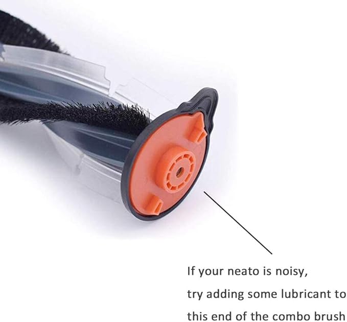 BBT BAMBOOST Replacement Main Brush fit for Neato D4, D7, D8, D9, D6, D5, D3, D3 pro,D70,D75,D80,D85, Connected Series Robot Vacuum Part Replacement Cleaner (2 Pack)