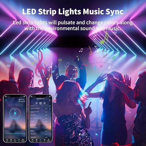 iNextStation RGB Neon LED Strip Lights 16.4FT 12V Flexible LED Rope Lights