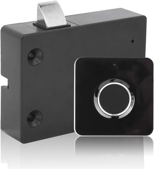 Biometric Fingerprint Smart Lock Security USB Rechargeable Cabinet Drawer Door