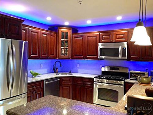 Blue LED Strip kit with connectors and Power. DIY!