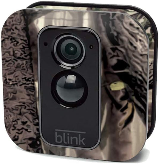 MightySkins Skin Compatible with Blink XT Outdoor Camera - Tree Camo | Protective, Durable, and Unique Vinyl Decal wrap Cover | Easy to Apply, Remove, and Change Styles | Made in the USA