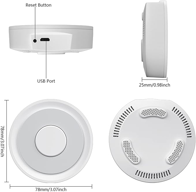 Tuya ZigBee 3.0 Hub: WiFi Smart Home hub, Zigbee Hub Gateway, Smart Life App & Voice Control, Smart Home Bridge Wireless Remote Controller Compatible with Alexa Google Assistant (Wireless)