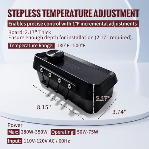 WiFi PID Thermostat Controller Kits for Pit Boss Pro II & DX