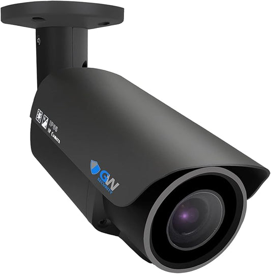 GW Security 16 Channel 4K 8MP Network NVR HD 5MP IP Security Camera System with 16 x 1920P Outdoor 2.8-12 mm 4X Optical Motorized Zoom PoE Bullet Cameras and Pre-installed 4TB HDD