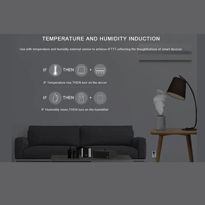 RM4C Mini Wi-Fi IR Blaster Universal Intelligent Remote Control Voice Control with Google Home and Alexa Smart Home HUB App Broadlink. (Only 2.4 GHz Wi-Fi).
