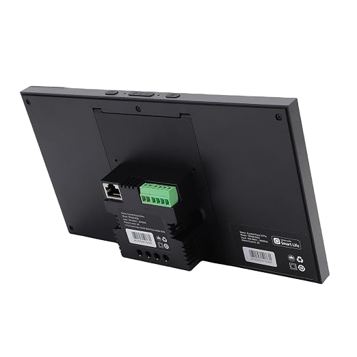 Jiawu 8 Inch Smart Home Control Panel with Built in Voice Control for Smart Scene Wall Panel, Easy Wall Mounted Installation