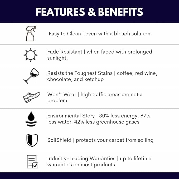 Smart Squares Easy Street Premium Made in The USA Carpet Tiles 18x18 Inch, Soft Padded, Seamless Appearance, Peel and Stick for Easy DIY Installation (815 Iron Frost, Sample (8” x 8”))