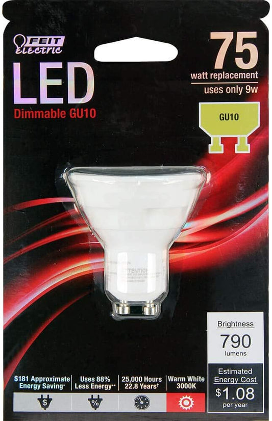 Feit Electric BPMR16/GU10/800/LED Dimmable Spot Light Bulb