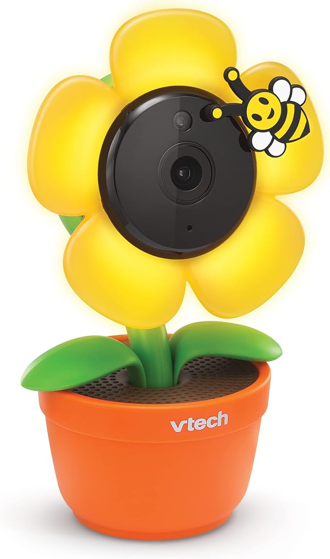 VTech RM9751 Yellow Daisy Smart Wi-Fi Baby Camera