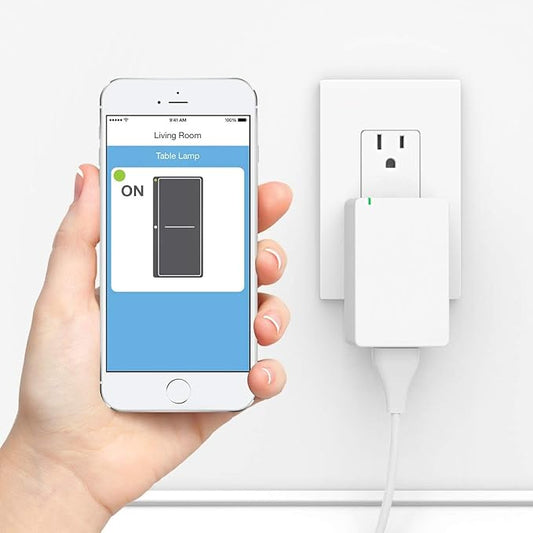 Insteon Smart On/Off Plug-in Module, 1800W, 3-Pin, 2635-222 - Indoor Only - Requires Insteon Hub for Voice Control with Amazon Alexa and Google Assistant