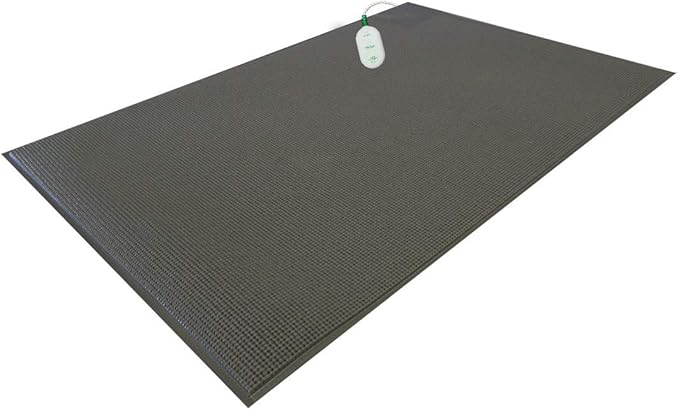 Smart Caregiver Add-on/Replacement Wireless Floor Sensor Mat - 24in x 36in - Floor Mat Works with Caregiver Paging Systems and Central Monitoring Unit (433-EC, TL-2020P, and 433-CMU)