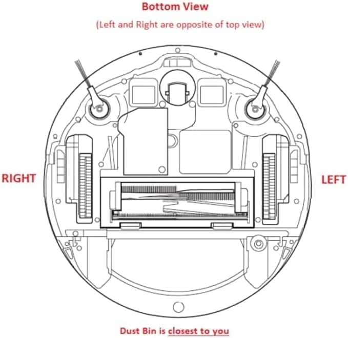 Shark Ion Robot Vacuum Left Side Brush Motor