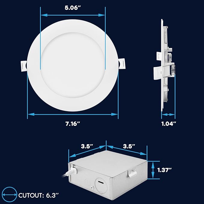 LUXRITE 6 Inch Smart LED Recessed Lighting, RGBW Color Changing, WiFi App and Voice Control, Compatible with Alexa and Google Home, No Hub Required, 13W 1000LM, CRI 90, IC Rated, Wet Rated (4 Pack)