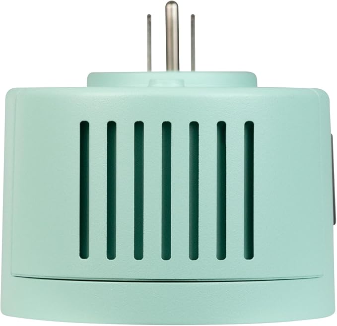 Hunter Plug-in UV Air Sanitizer, Aqua – Whisper Quiet UV-C Air Sanitizer, Matches A Variety of Room Decors and Styles