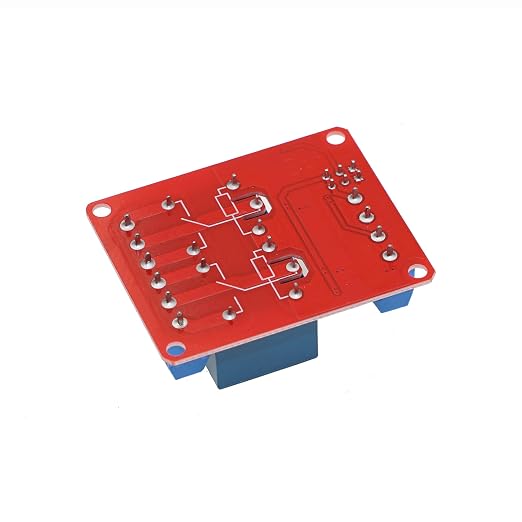 2PCS 2-Channel 12V Relay Module with Optocoupler Isolation – High/Low Level Trigger Control for Arduino, Raspberry Pi, PLC – Industrial Automation, Smart Home DIY (Supports AC/DC Loads)