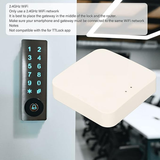 Smart Bridge Lock Gateway for Tuya and Smart Life, Bluetooth SigMesh Smart Devices, Gateway Hub Compatible with Assistant