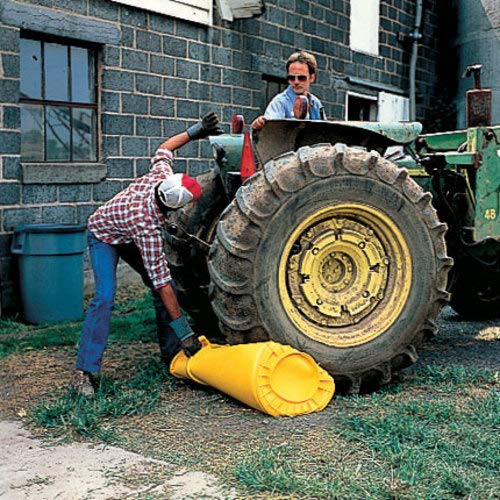 Rubbermaid Commercial Products Vented BRUTE Recycling 44 Gal, Blue, for Landscapers/Construction Sites/Restaurants/Back of House/Offices/Warehouses/Commercial Environments