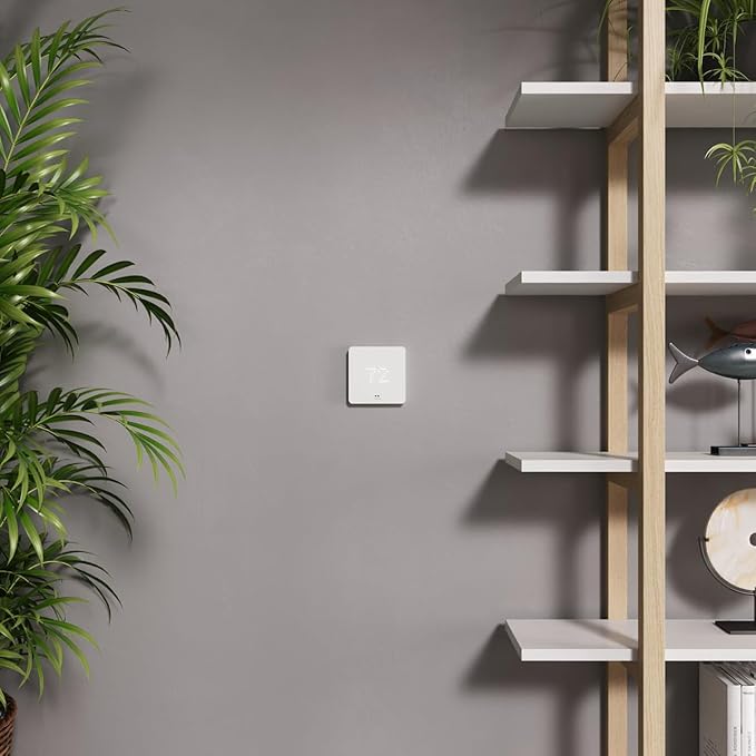 NEW Mysa Smart Thermostat for Heating & Cooling | Programmable WiFi Thermostat | Energy Star Certified | 7-Day Scheduling | Geofencing | Vacation Mode