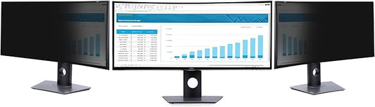 StarTech.com Privacy Screen for Dell P3424WE Curved 21:9 Monitor, Double-Sided Filter, Computer Screen Protector, TAA