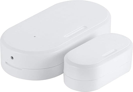 Haozee Door and Window Sensor, Requires Zigbee Hub, Zigbee Connection, Wireless Detector for Alarm Systems and Smart Homes, Compatible with Home Assistant,SmartThings