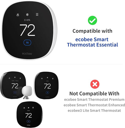 Tim Kit for Smart Thermostat Essential 2025, Wall Plate Cover Accessory for Thermostat, Easy to Install Cover Imperfections for Your Wall(2 Pack)