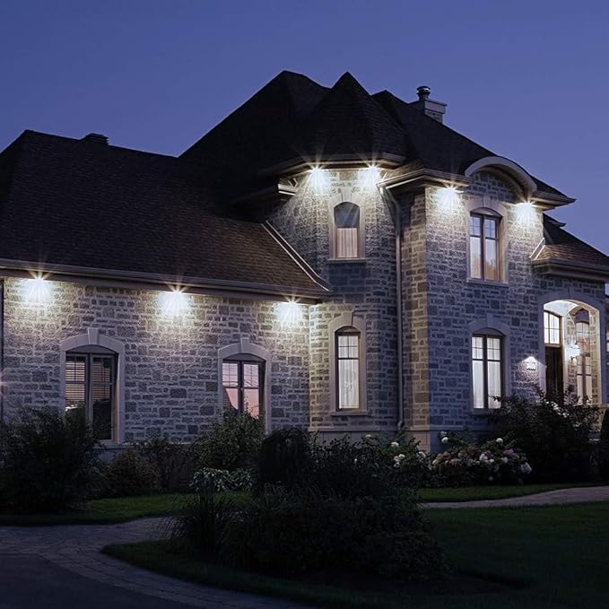 CINOTON 100W LED Flood Lights Outdoor, 14000LM IP65 Waterproof Security Wall Pack Lighting Fixture with 180° Knuckle for Court Porch Patio Garage 5000K Daylight AC100-277V 1 Pack