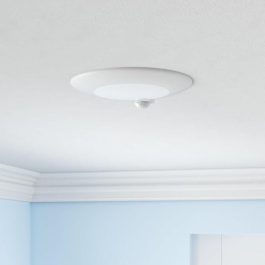 Closet Lights Motion Sensored, LED Closet Light Motion Activated, 5000K Daylight 6-7/8 Inch 10W Motion Sensor Ceiling Light, Closet Lights Wired, Pantry Light 90CRI, No Battery, Damp Rated ETL