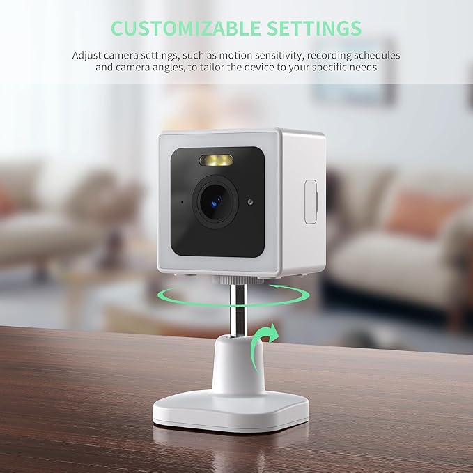Weatherproof Indoor and Outdoor IP65 2K Wi-Fi Smart Home Security Camera with Color Night Vision, 2-Way Audio, Wireless Camera for Pets, Babies, Dogs & Cats, Nanny, Elderly Video Surveillance (2)