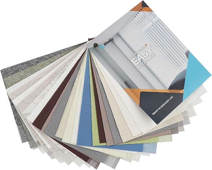 Sheer Vertical Blinds Fabric Sample, Multicolor