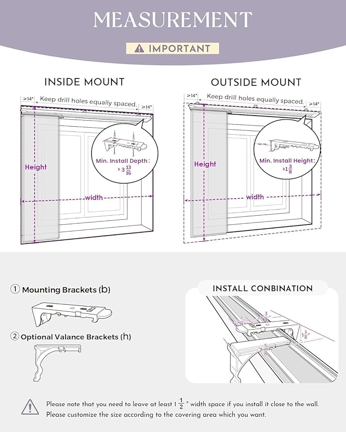 Graywind Motorized Sliding Panel Blinds Light Filtering Compatible with Alexa Google Smart Custom Panel Track Blinds Remote Control for Patio Sliding Door (Dimout Jacquard Grey)