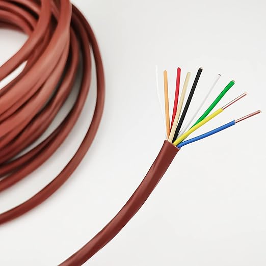Thermostat Copper Wire (18-8 Brown, 100Feet)