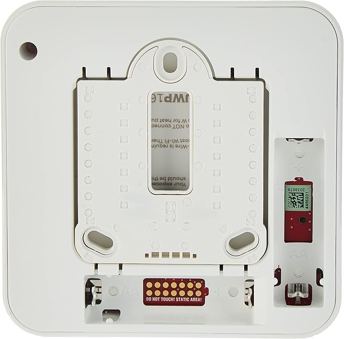 HONEYWELL TH4110U2005/U HONEYWELL-TH4110U2005/U-T4 Pro Thermostat, Programmable or Non-Programmable, 1H/1C, White