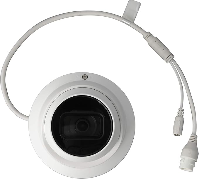 EmpireTech Security 4K 8MP 1/2.7" CMOS Starlight IVS IR Turret IP Camera,Motion Detection,Built-in IR LED,Built-in Mic,IVS (Perimeter Protection),POE,IPC-T28IR-AS-S3 2.8MM