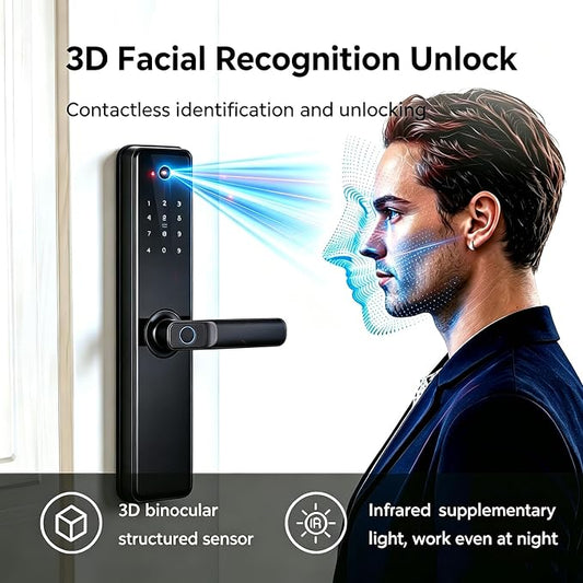 Sophies 3D Face Recognition Smart Door Lock