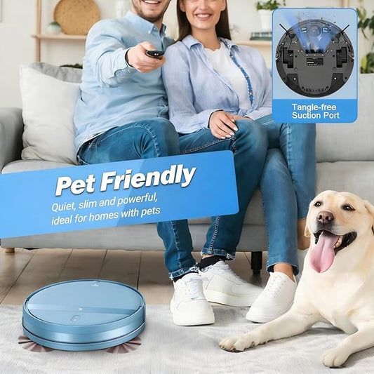 Kilgone Robot Vacuum for Pet Hair, 2-in-1 Vacuum & Mop Combo