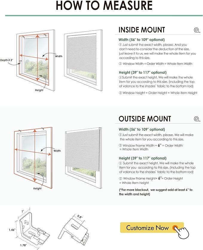 Yoolax Motorized Cellular Shades Compatible with Alexa, Light Filtering Motorized Blinds with Remote Smart Honeycomb Shades for Indoor Windows, Automatic Blinds Custom Size (Texture Light Coffee)
