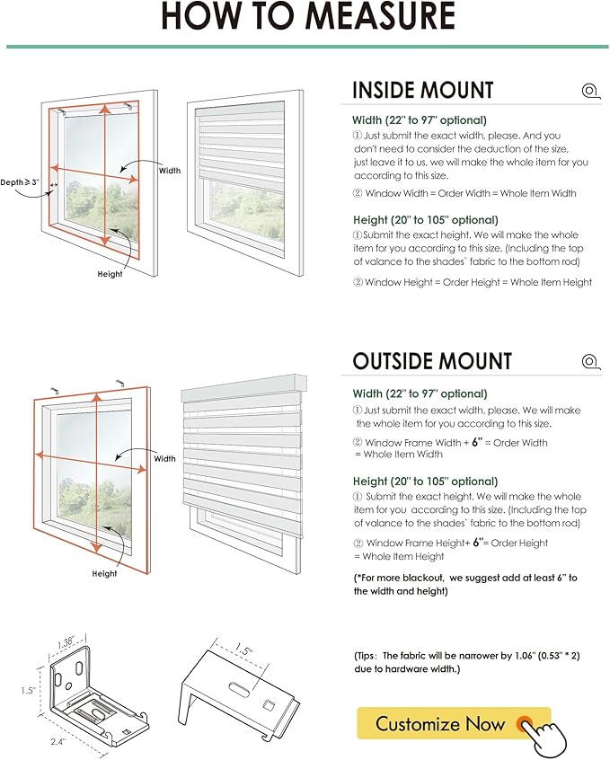 Yoolax Motorized Matter Zebra Blinds Compatible with Alexa, Google Home, Apple HomeKit, Light Filtering Smart Blinds, Privacy Light Control Horizontal Window Blind for Home (60% Shading Sheer Gray)