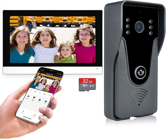 WiFi Video Intercom System + 150FT RVV 4 Wire/Cable Bundles