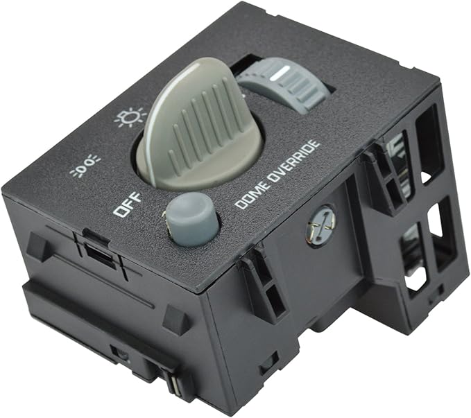 TRQ Dash Mounted Headlight Headlamp Parking Light Switch for Chevy GMC Truck